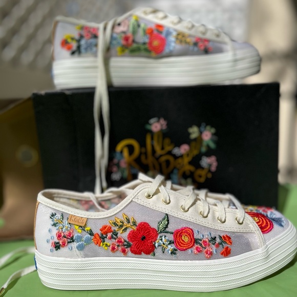 Embroidery mesh platform Keds - Picture 7 of 9